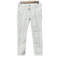 Dsquared2 SQUARE Jeans Size 3 Women White Direct from Japan Secondhand