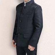 terbaru terlaris/pakaian pria/pakaian laki-laki/atasan/baju/jasko polos pria dewasa hitam black / ja