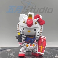 New Home 82nd Express|Gao Gao Yuanzu Hello Kitty Co-Branded hellokitty!Gundam Model Toy