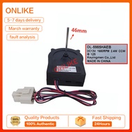 NEW Haier Double Door Refrigerator Fan DC Motor Cooling Fan DL-5985HAEB Accessories DC13V 1650RPM 2.