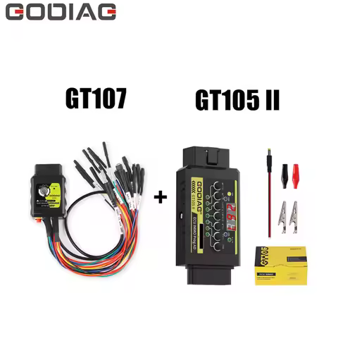 GODIAG GT107 + GT105 II DSG Plus Gearbox Data Adapter For DQ250/ DQ200/VL381/VL300/ DQ500/DL501 for 