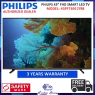 (BULKY) PHILIPS 43PFT6918/98 43 INCH FULL HD ANDROID SMART LED TELEVISION, 3 YEARS WARRANTY, SMART TV, FREE DELIVERY, 43PFT6918
