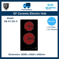 EF Built In Ceramic Electric Hob (HB AV 231 A)