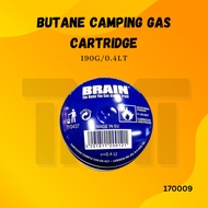 BUTANE CAMPING GAS CARTRIDGE 190G/ 0.4LT
