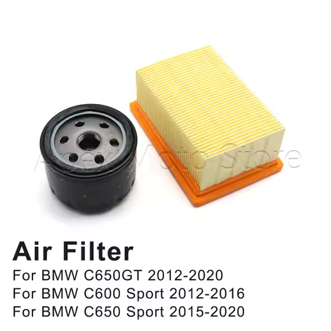 Motorcycle Accessories Air Filter Oil Filter Intake Cleaner For BMW C650GT C650 GT C600 Sport 2012-2