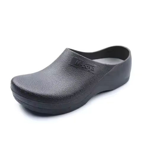 Hotel Kitchen Clogs Non-slip Chef Shoes Casual Flat Work Shoes Breathable Resistant Kitchen Cook Wor