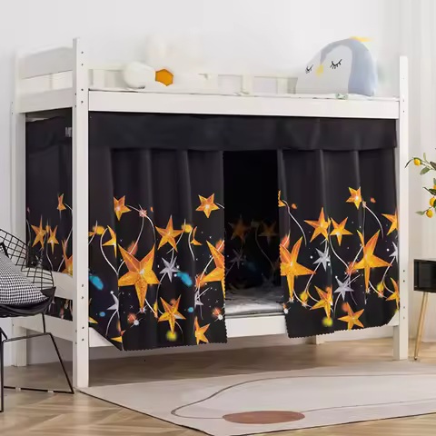 Universal Student Bed Curtain School Dormitory Bed Curtain Private Area Protection Curtain For Schoo