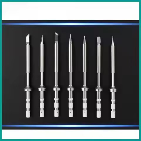 Soldering Iron Replacement Tip Pine64 Pinecil V2 TS100 TS101 Series TS-K TS-BC2 TS-C4 TS-D24 TS-KU T