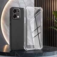 Oppo A6 Pro / A6 Pro 5G black tpu case vs transparent flexible to limit falling