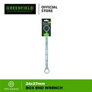 Greenfield Box End Wrench 24mm x 27mm - Hand Tools