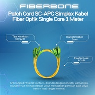 PATCH CORD SINGLEMODE SIMPLEX 2MM SC/APC - SC/APC Fiber Patch Cord