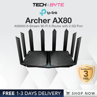 TP-Link Archer AX80 | AX6000 8-Stream Wi-Fi 6 Router with 2.5G Port