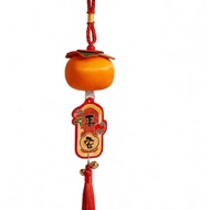 [tenlzsp0bc] Chinese Silk Lantern Hanging Decoration, 2026 Horse Year, New Year Tassel Ornament, Aus