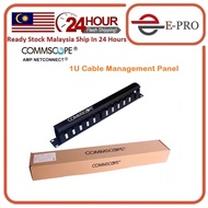 CommScope Horizontal Cable Management Assembly 1U Cable Manager Wire Rack 1U