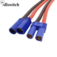 SK EC5 Silicone Cable 12AWG EC5 Male Plug / Female Jack Pigtail Wire Connector for RC Battery Toys P