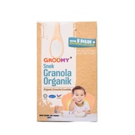 Groomy Baby Cereal Organic Granola Crumble Snek Granola Organik (8m)