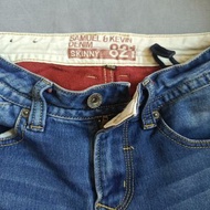 Samuel and kevin denim skinny jeans 821