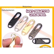 BALQIS 1 PIECE ZIPPER PULLER JW084 UNIVERSAL ZIPPER HOOK ZIPPER HEAD HOOK DIY COOL ZIPPER