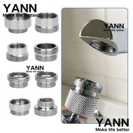 YANN Faucet Adapter Set, With Washer 18/20/22/24mm To 22mm Water Filter Adapter,  Metal Faucet Conne