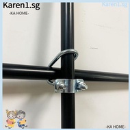 KA U-Bolts, U-shaped Stainless Steel Pipe Clamp, Convenient 8*32*32mm U-Bolt Fastener Clamp Fit Pipe