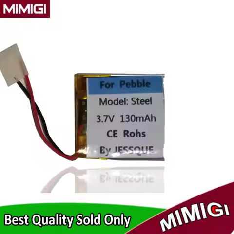 Original Replace Full new Battery For Pebble Classic & Steel Smart Watch 130mAh Polymer Rechargeable