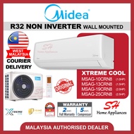 [West Malaysia] Midea R32 Air-conditioner Xtreme Cool MSAG Non-inverter AIRCOND 1.0HP 1.5HP 2.0HP 2.5HP