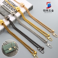 Small Golden Ball Bag Shoulder Strap Bucket Adjustment Ball Metal Chain Bag Strap Accessoriesfrench 