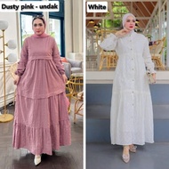 HEMAT BESAR, SENANG SELAMANYA! Gamis Bordir Athaya