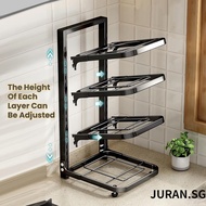 Adjustable Pot Rack Pot Organiser Under Sink Organiser Under Sink Rack Kitchen Organiser Rack Kitche