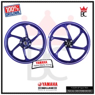 YAMAHA 125Z Y125ZR / Sport Rim/Cast Wheel (Line Putih) Biru GP (1.60/1.85) 100% Original HLY