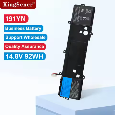 KingSener 191YN 410GJ 8NH55 Laptop Battery For DELL Alienware 15 R1,15 R2, ALW15ED-1828 2F3W1 ALW15E