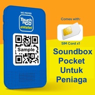 TNG ewallet Soundbox Pocket ( TnG Merchant Peniaga) Touch 'n Go sound box
