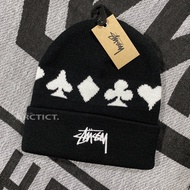 Stussy FULL SUIT JACQUARD BEANIE HAT - BLACK | Original STUSSY
