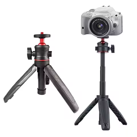 Extendable Handheld Mini Tripods Smartphone Selfie Stick Desktop Tripod Stand For Canon Sony Nikon P