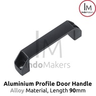 Aluminium Profile Door Handle / Pegangan Pintu Profil Metal 90mm