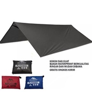 TENDA Flysheet Wterproff 3x3 Camping Tent Flysheet