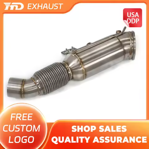 HMD Hot sale Downpipe without cat for BMW M240i M340i M440i M540i M740i M840i X3 X4 Supra A90 B58 3.