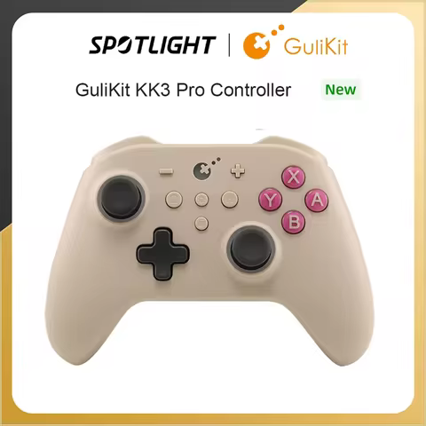 GuliKit KK3 Pro Controller with Hall Effect Joysticks Triggers KingKong 3 NS38 Gamepad for Windows N