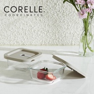 Corelle Square Glass Food Storage Container 2p (320ml) BPA Free