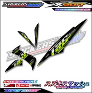 STRIPING VARIASI YAMAHA XEON VIETNAM STYLE / STICKER LIST VARIASI MOTOR XEON VIETNAM STYLE