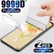 2PCSป้องกันหน้าจอ สำหรับOPPO F11 F9 Pro Find X2 X3 X5 F5 F7 A17 A31 A53 A57 A73 A78 A96 A98 A77S a3S A5S A12e  A15s A16 A52 A53S A54 A73 A76 A92 A53 A55 A74 A94 A95 A93 A5 A9 2020 Reno 2 2f 3 4 5 6Z 7 8T 10Pro ฟิล์มไฮโดรเจล