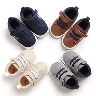 christening shoes for baby Boy baptismal invitation Baby Boy Shoes Canvas Casual Cotton First Walker