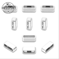 HEEPDD 10Pcs 26mm Silicone Replacement Secure Rings Watch Strap Fasteners Band Keepers Loops Compati