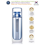 [I-Water]Alkaline Hydrogen Water Bottle Filter | pH8.5+ Mineral Filter | 600ml One-Touch Bottle