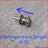 Bracket Rak Ambalan Gantungan Kaca TENGAH K2 / Kawat Seling Sling Baja