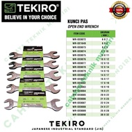 TEKIRO wrench size 6x7 6x8 8x9 8x10 10x11 10x12 12x13 12x14 14x15 14x17 16x17 17x19 18x19 19x21 20x2