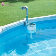 [Menolana] Clamp-on Pool Skimmer Debris Basket Skimmer Floating Debris Collector Hose-Connected