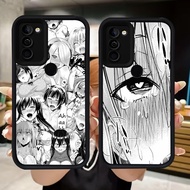 Q111 Comics Ahegao soft Casing for Infinix HOT Smart 12 11 6 5 Ram2 10 Ram3 8 Play Plus