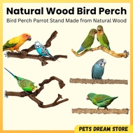 Parrot Bird Perch Parrot Stand bird cage stand Natural wood bird perch Sun Conure cage stand Cockati