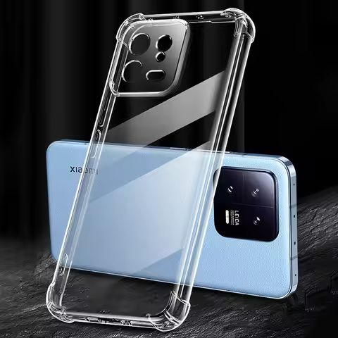 Ultrathin Airbag Phone Case for Xiaomi 13 Pro Ultra Lite Camera Protective Soft Silicone Air Bag Cov